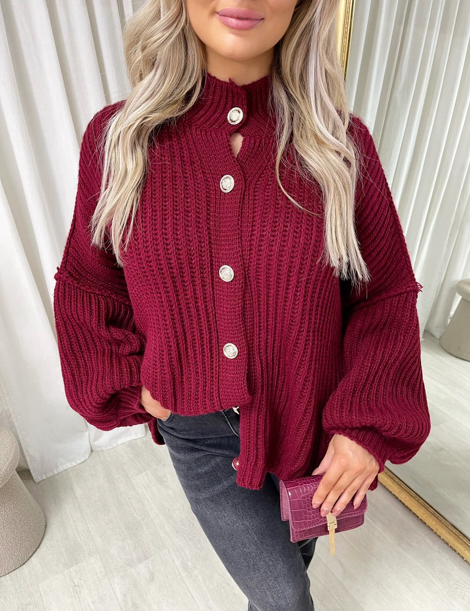 Oversized Chunky Knitted Top