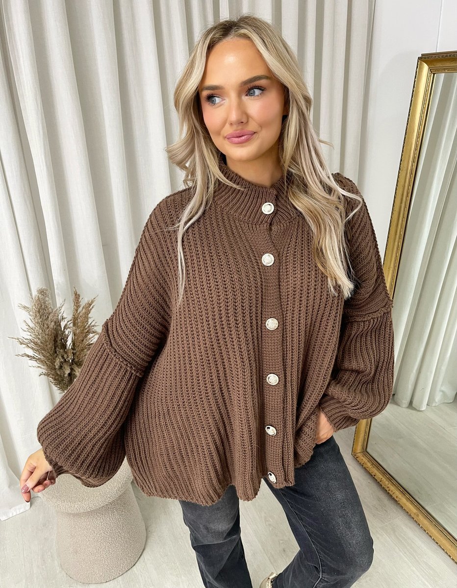 Oversized Chunky Knitted Top